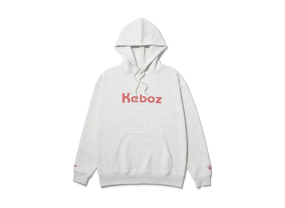 KEBOZ x REEBOK x ATMOS Sweat Hoodie "Gray"