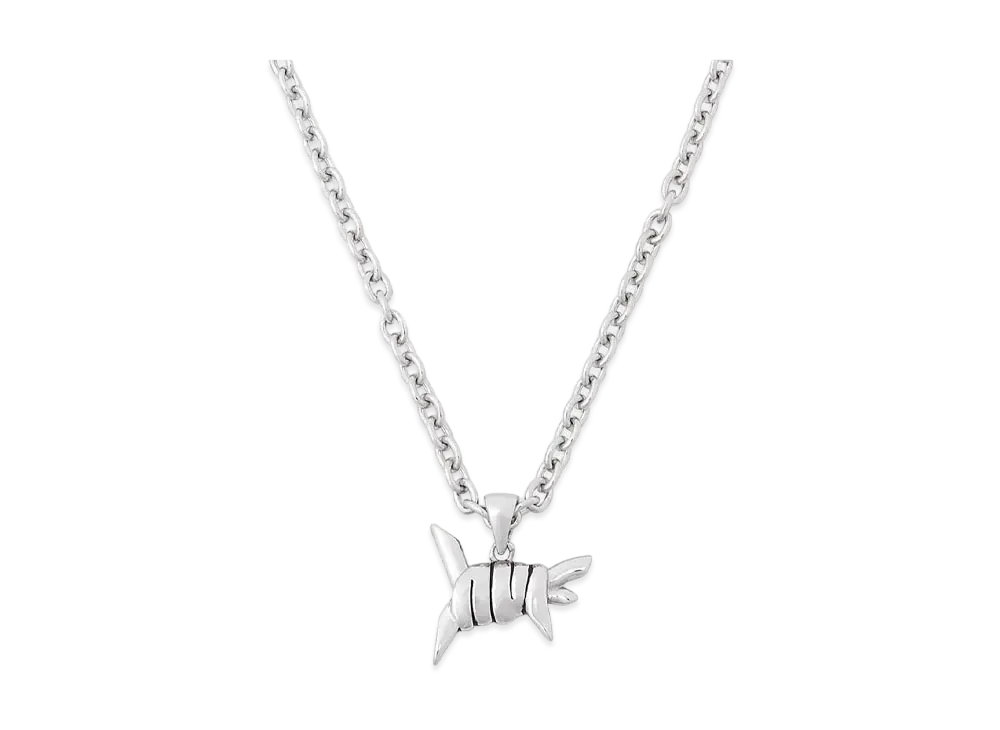 HUF Barbed Wire Necklace "Silver"