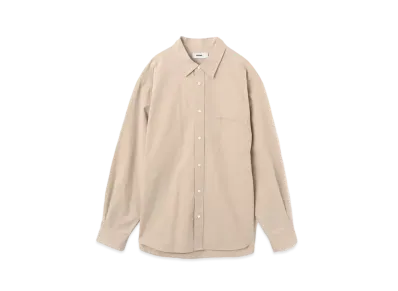 atmos Cotton Washer Broad Shirt "Beige"