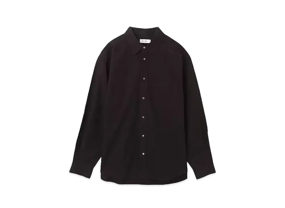 atmos Cotton Washer Broad Shirt "Black"