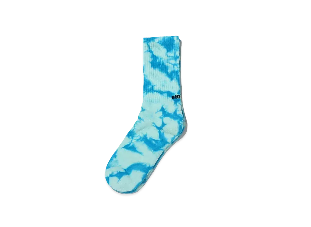 atmos Tie Dye Socks "Blue"