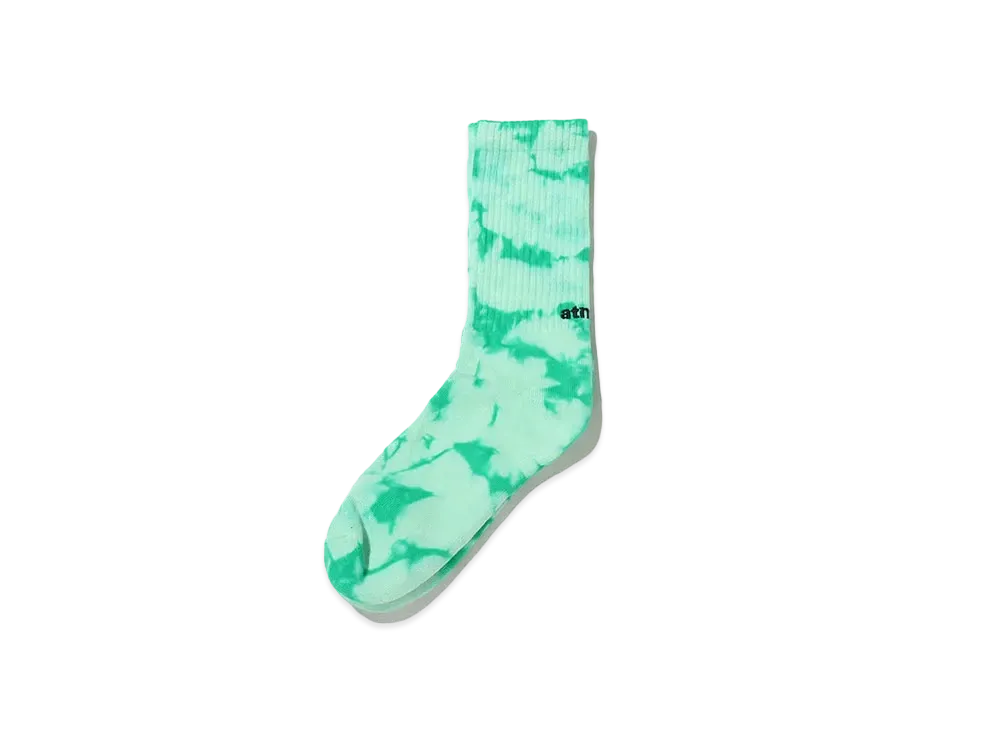 atmos Tie Dye Socks "Green"