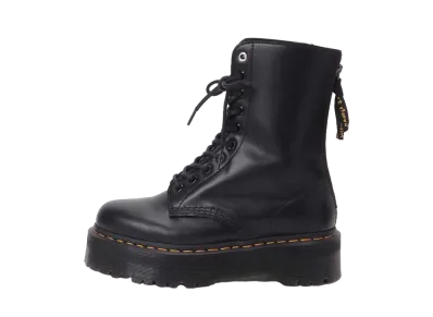 Y's × Dr.Martens 10eye Quad "Black"