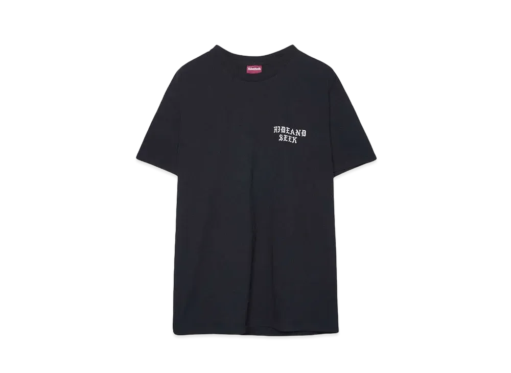 Hide and Seek Wolf S/S Tee "BLACK"