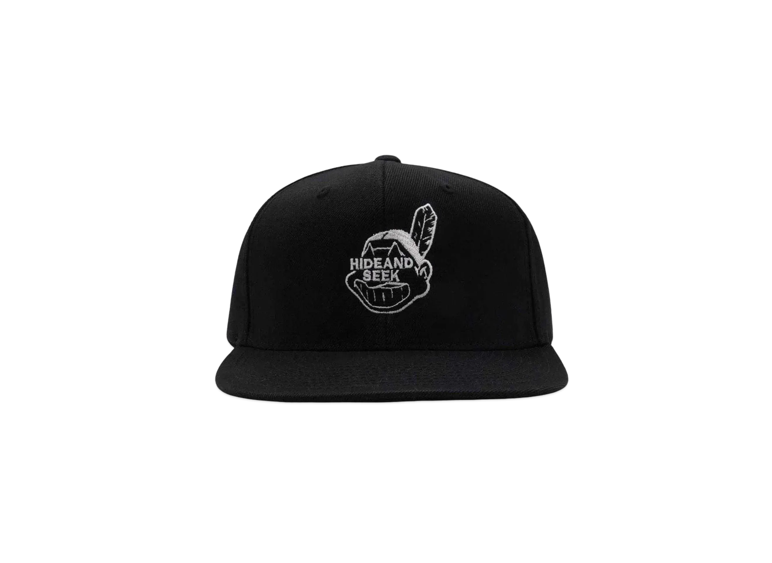 Hide and Seek Indian Baseball CAP "BLACK"