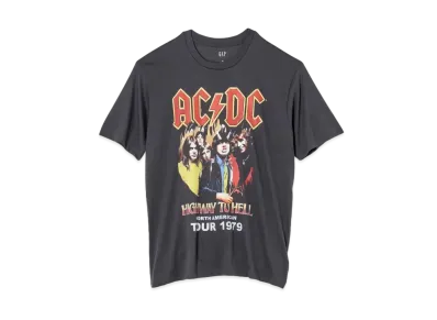 GAP x AC/DC T-shirt "Charcoal"