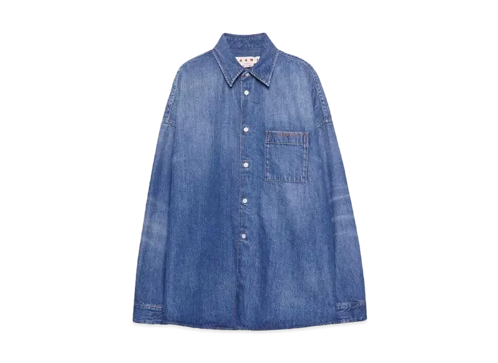 MARNI SHIRT "IRIS BLUE"