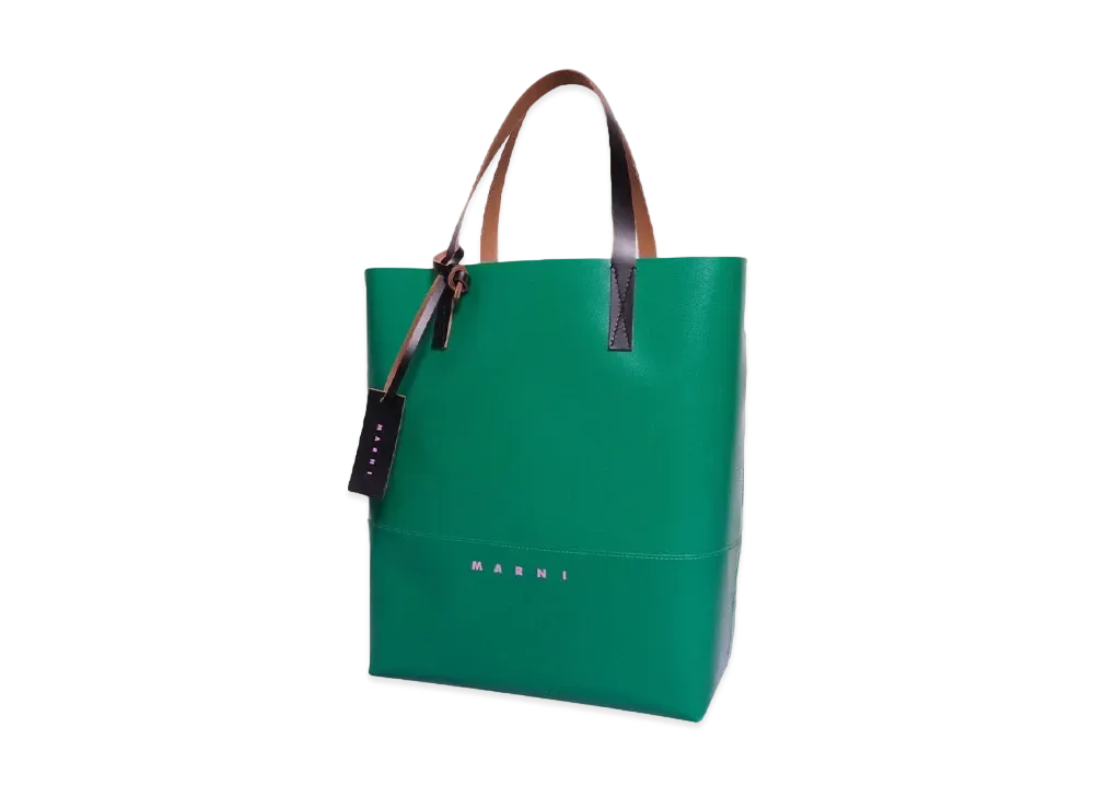 MARNI TOTE N/S "SEA GREEN"