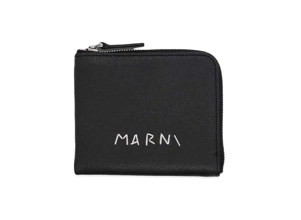 MARNI ZIP AROUND "BLACK"