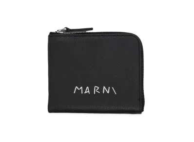 MARNI ZIP AROUND "BLACK"