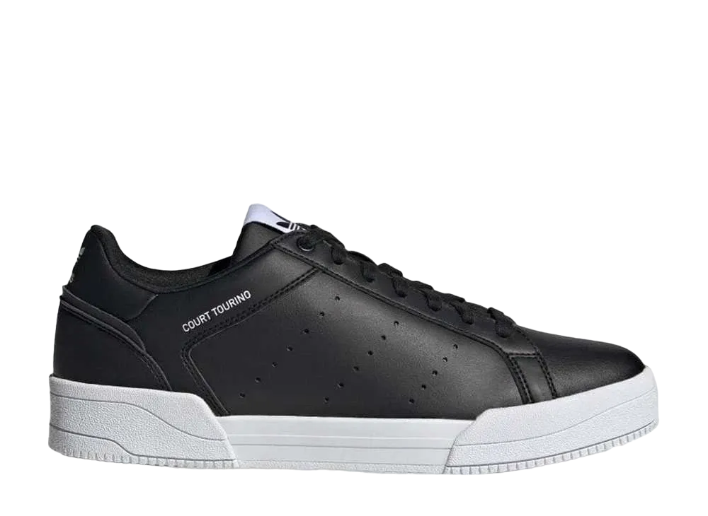 adidas Court Tourino "Core Black/Footwear White"