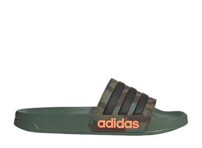 adidas Adilette Shower Slides "Core Black/Screaming Orange"