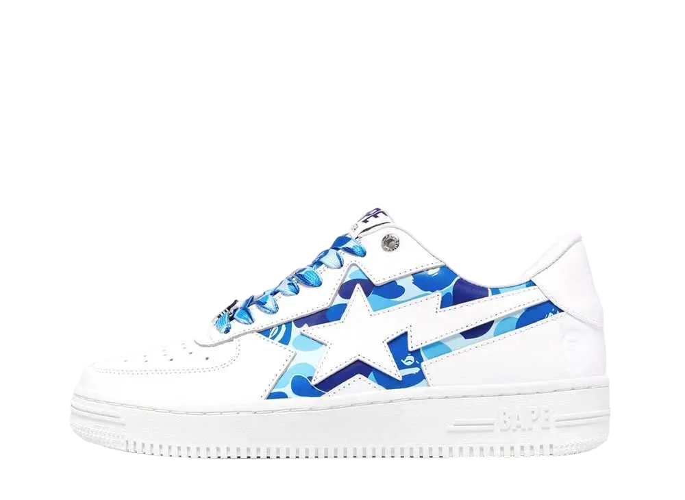 A BATHING APE®︎ Women's BAPE STA ICON ABC CAMO "Blue"
