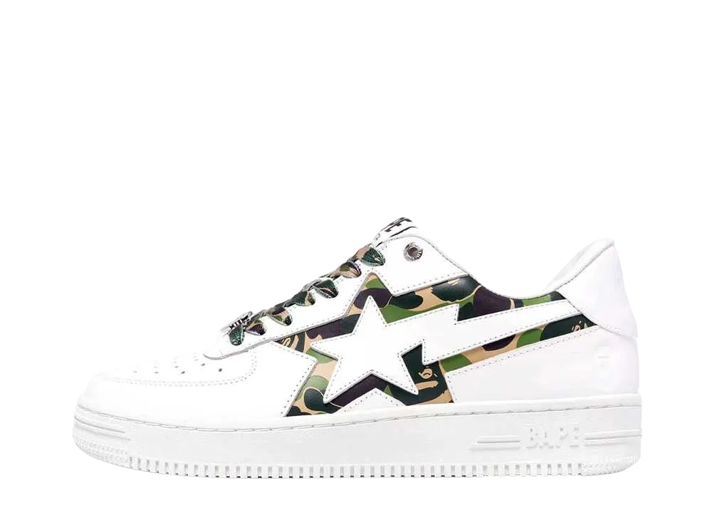 A BATHING APE®︎ Women's BAPE STA ICON ABC CAMO "Green"
