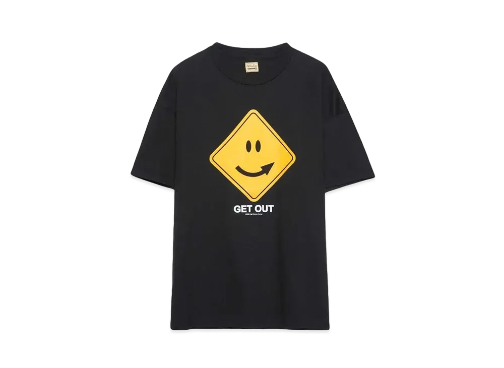 High Scream Center GET OUT TEE "BLACK"