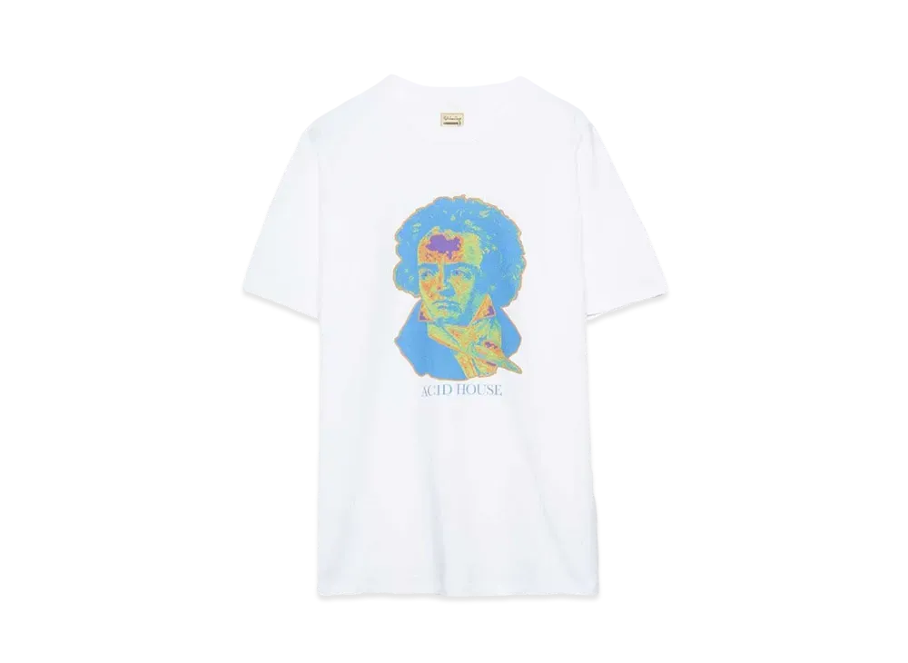 High Scream Center ACID HOUSE TEE "WHITE"