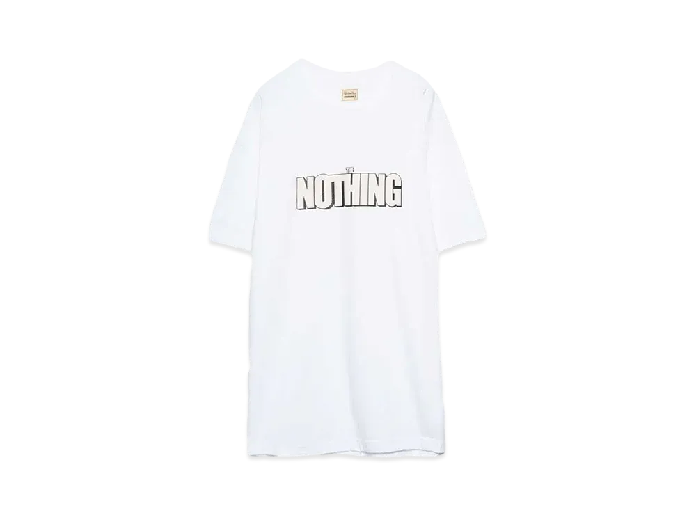 High Scream Center NOTHING TEE "WHITE"
