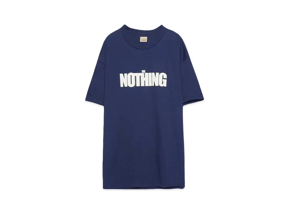 High Scream Center NOTHING TEE "NAVY"