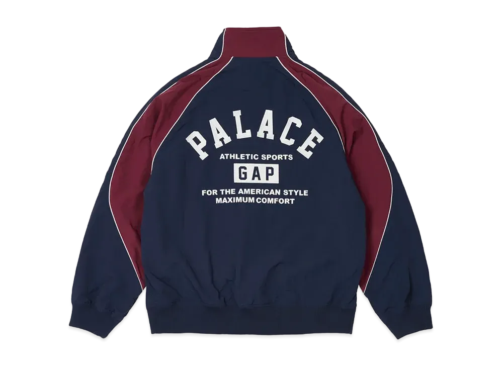 PALACE x Gap Nylon Track Top "Navy/Red"