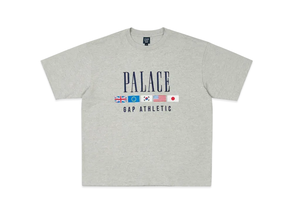 PALACE x Gap Heavy Jersey T-shirt "Grey"