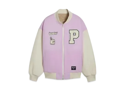 PUMA x SOPHIA CHANG Reversible Bomber Jacket "Grape Mist"