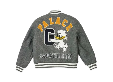 PALACE x Gap Kids Varsity Jacket "Grey"