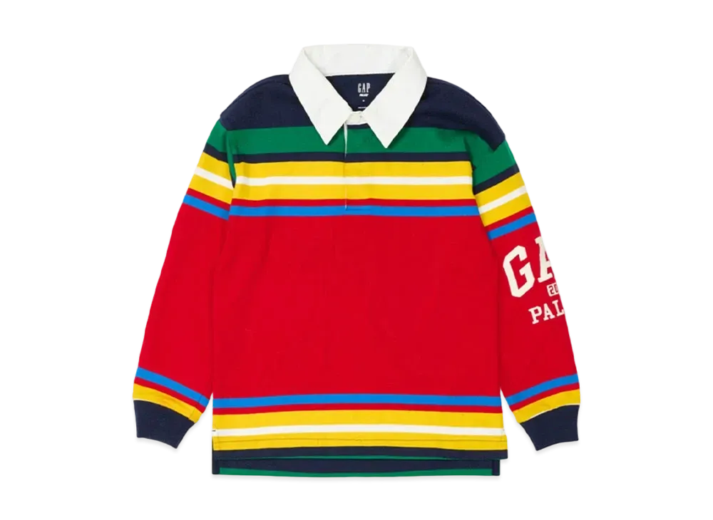 PALACE x Gap Kids Rugby Shirt "Multi"