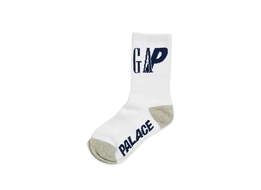 PALACE x Gap Kids Socks "White"