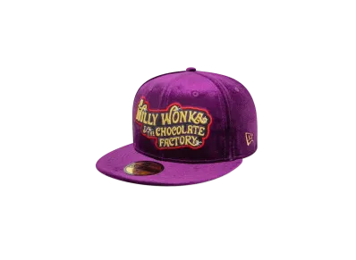 NEW ERA x Willy Wonka Charlie and the Chocolate Factory 59Fifty "Velvet Purple"
