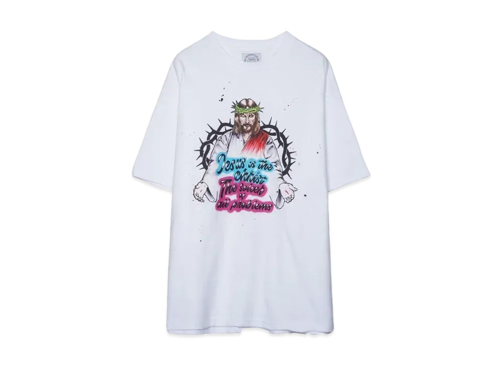 SOMEIT M16 VINTAGE TEE "WHITE"