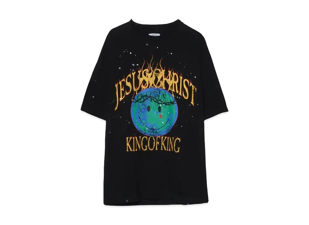 SOMEIT J.X.F VINTAGE TEE "BLACK"