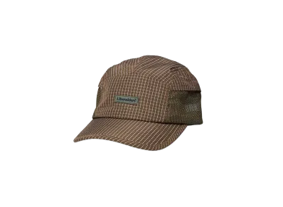 Liberaiders GRID CLOTH CAP "BROWN"