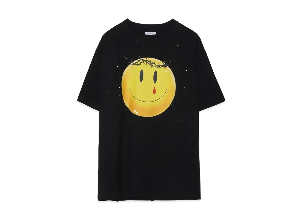 SOMEIT R.K.O.K VINTAGE TEE "BLACK"