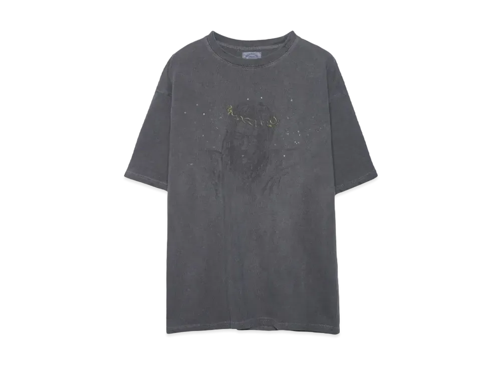 SOMEIT SOLVER.P VINTAGE TEE "STONE GREY"