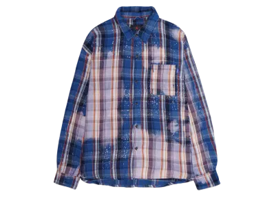 Nike JORDAN x Awake NY Flannel Shirt "Blue/Pink"