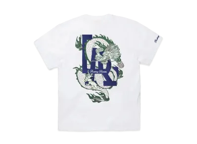 FR2 Dragon FR Logo Embroidery T-shirt Type 2 "White"