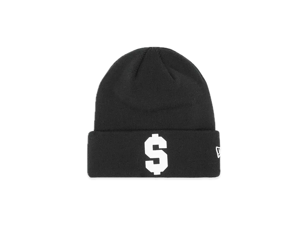 Supreme New Era $ Beanie "Black"