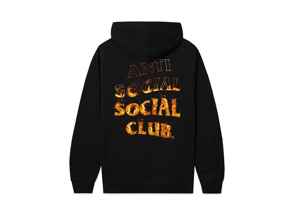 ANTI SOCIAL SOCIAL CLUB A Fire Inside Hoodie "Black"