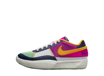 Nike GS Ja 1 SE "Obsidian/University Gold/Vapor Green/Hyper Violet"