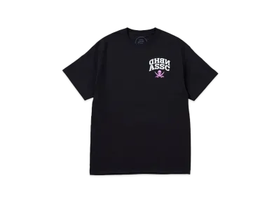 NEIGHBORHOOD NH x ASSC . Tee SS-2 "Black/Pink"
