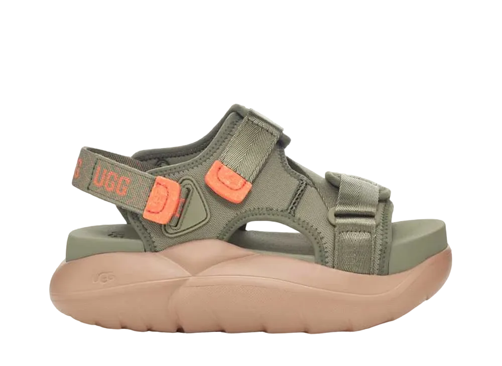 アグ ウィメンズ LA アルト クロス ストラップ "シェードクローバー"