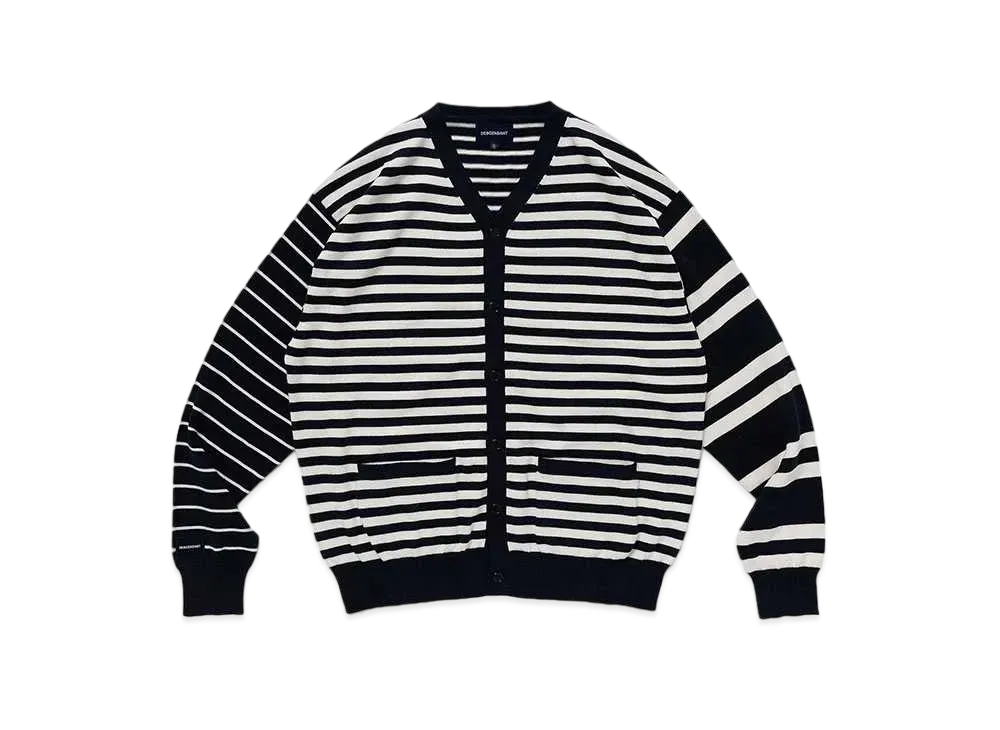 DESCENDANT Mar De Mer Knit Cardigan "Navy"