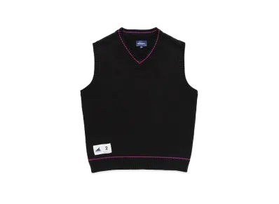 DESCENDANT Servir Knit Vest "Black"