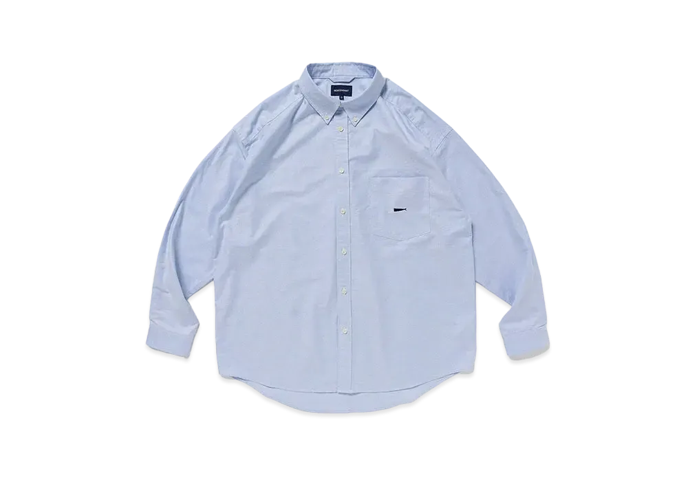 DESCENDANT Kennedy's Oxford LS Shirt "Blue"