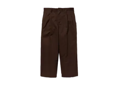 DESCENDANT SF Wide Trousers "Brown"