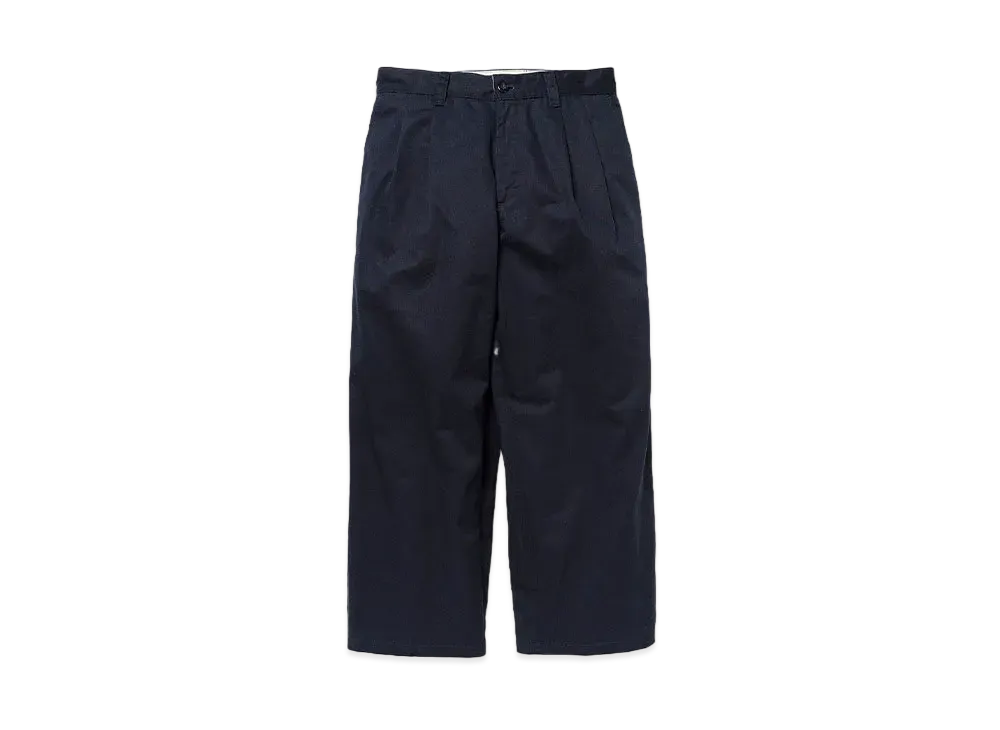 DESCENDANT SF Wide Trousers "Navy"