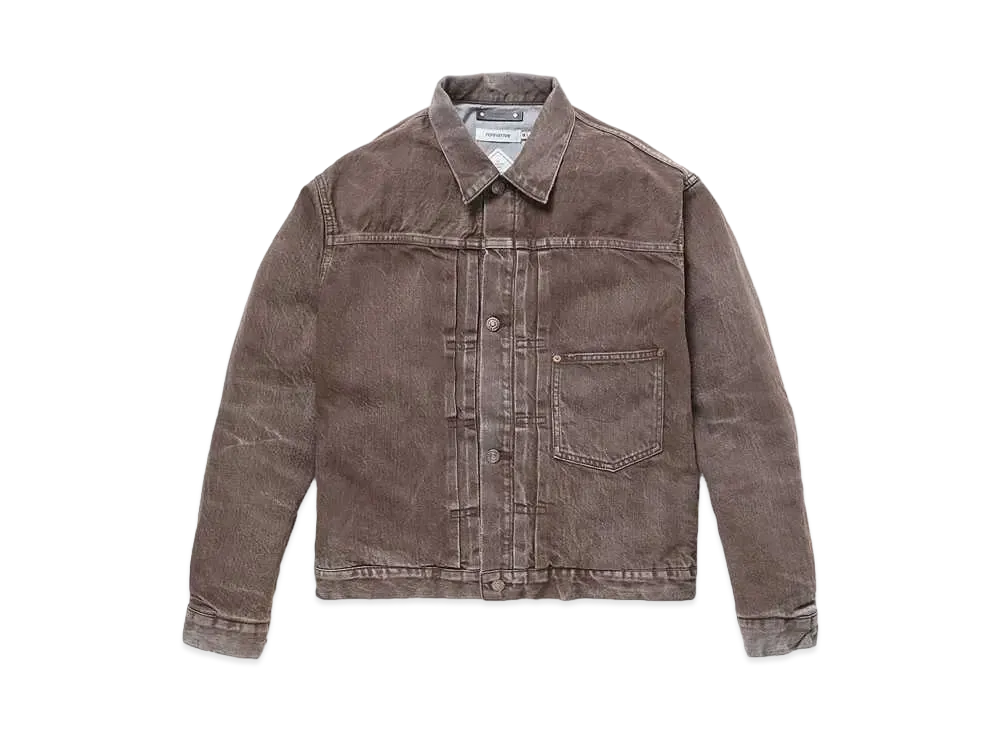 MINEDENIM x nonnative DENIM TRUCKER JACKET TYPE-2 "Brown"