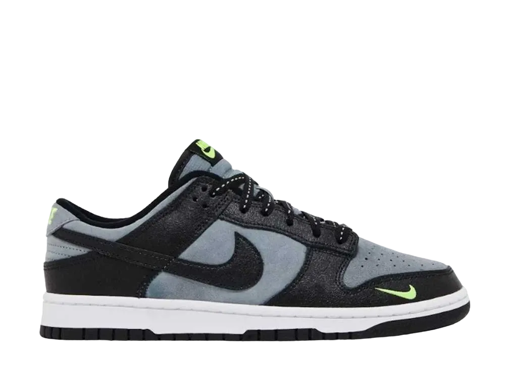 ナイキ ダンク ロー "ブラック/グレー/グリーンストライク"