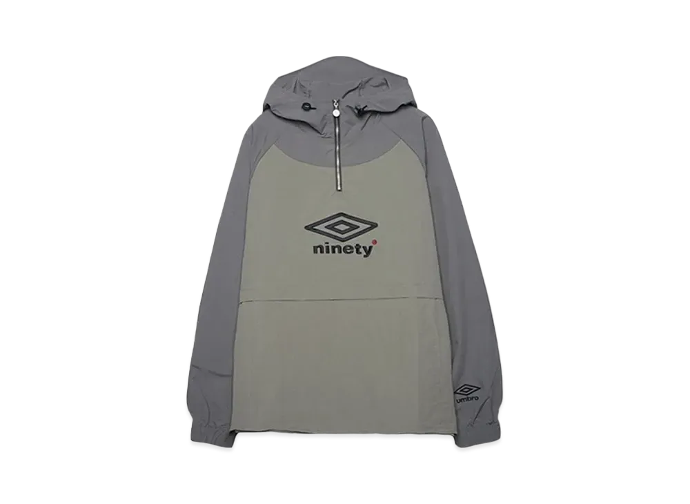 umbro x 9090 Raglan Anorak "Light gray/Dark Gray"