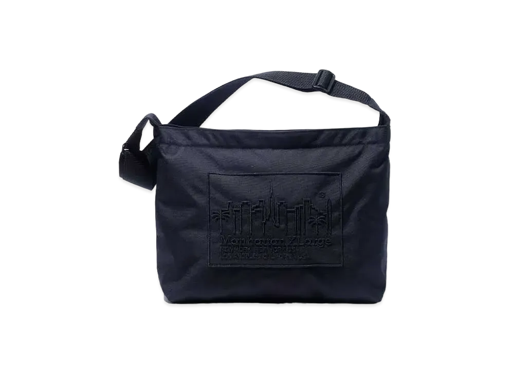 XLARGE x Manhattan Portage Shoulder Bag "Black"